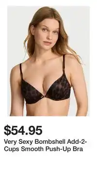 Victoria's Secret Very Sexy Bombshell Add-2-Cups Smooth Push-Up Bra offer