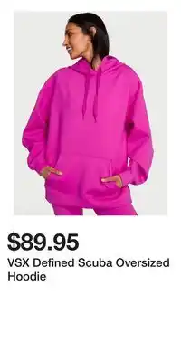 Victoria's Secret VSX Defined Scuba Oversized Hoodie offer