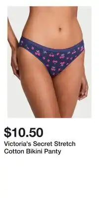 Victoria's Secret Victoria's Secret Stretch Cotton Bikini Panty offer