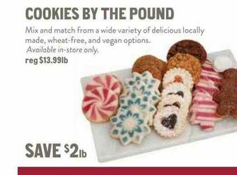 New Seasons Market Cookies By The Pound offer