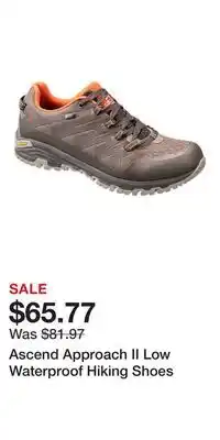 Cabela's Ascend Approach II Low Waterproof Hiking Shoes offer