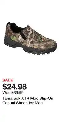 Cabela's Tamarack XTR Moc Slip-On Casual Shoes for Men offer