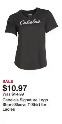 Cabela's Cabela's Signature Logo Short-Sleeve T-Shirt for Ladies offer