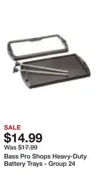 Cabela's Bass Pro Shops Heavy-Duty Battery Trays - Group 24 offer