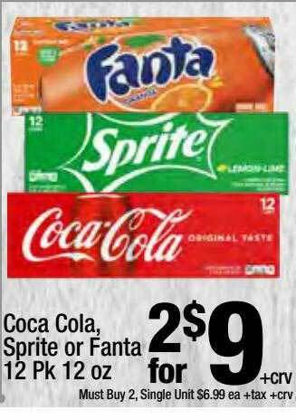 Super King Markets Coca Cola Sprite Or Fanta offer