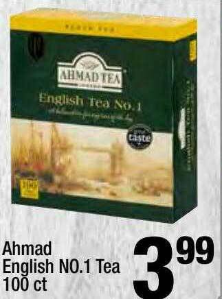 Super King Markets Ahmad English No.1 Tea offer