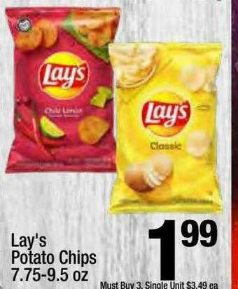 Super King Markets Lay's Potato Chips offer