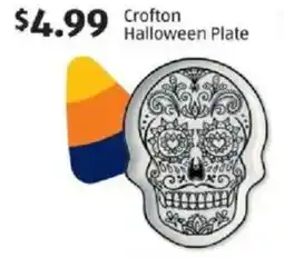 Aldi Crofton Halloween Plate offer