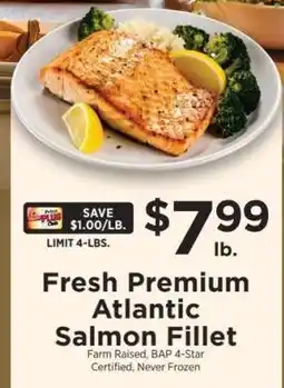 ShopRite Fresh Premium Atlantic Salmon Fillet offer