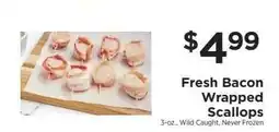 ShopRite Fresh Bacon Wrapped Scallops offer