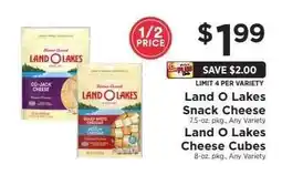 ShopRite Land O Lakes Snack Cheese offer