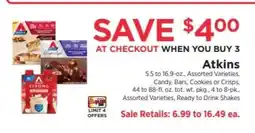 ShopRite Atkins offer
