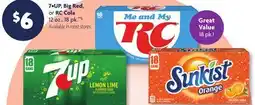 Family Dollar 7•UP, Big Red, or RC Cola offer