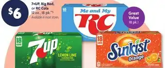 Family Dollar 7•UP, Big Red, or RC Cola offer
