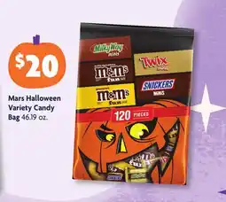 Family Dollar Mars Halloween Variety Candy Bag offer