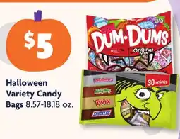 Family Dollar Halloween Variety Candy Bags offer