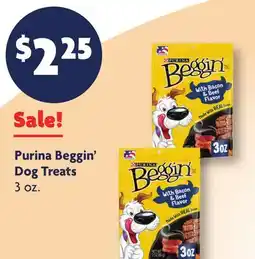 Family Dollar Purina Beggin' Dog Treats offer
