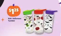 Family Dollar Kids' Halloween Tumbler offer