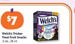 Family Dollar Welch's Tricker Treat Fruit Snacks offer