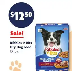 Family Dollar Kibbles'n Bits Dry Dog Food offer