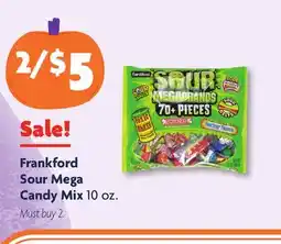 Family Dollar Frankford Sour Mega Candy Mix offer