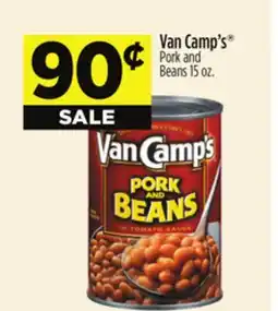 Dollar General Van Camp's Pork and Beans offer