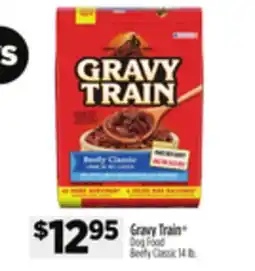 Dollar General Gravy Train Dog Food Beefy Classic offer