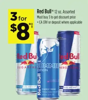 Dollar General Red Bull offer