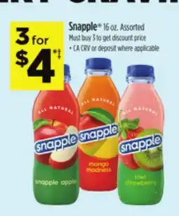 Dollar General Snapple offer