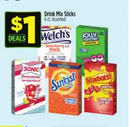 Dollar General Drink Mix Sticks offer