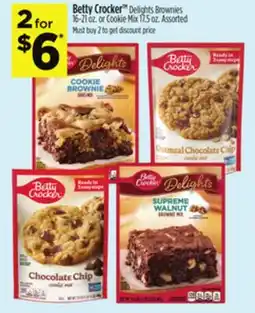 Dollar General Betty CrockerTM Delights Brownies offer