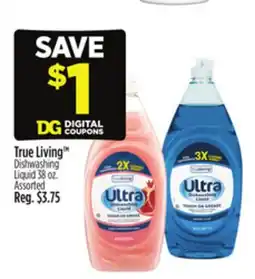 Dollar General True Living Dishwashing Liquid offer