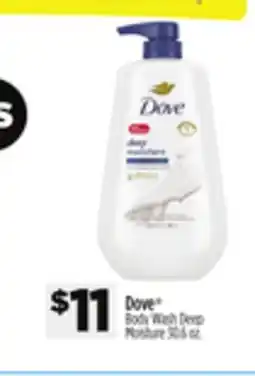 Dollar General Dove Body Wash Deep Moisture offer