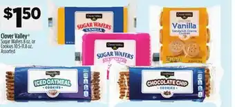 Dollar General Clover Valley Sugar Wafers offer