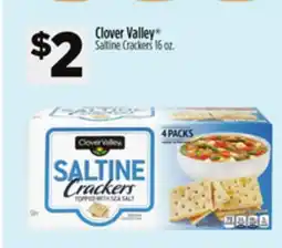 Dollar General Clover Valley Saltine Crackers offer