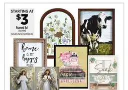 Dollar General Framed Art offer