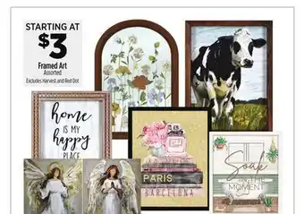 Dollar General Framed Art offer