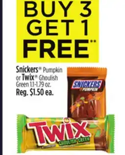 Dollar General Snickers or Twix offer