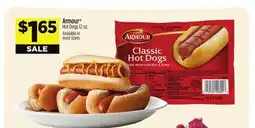 Dollar General Armour Hot Dogs offer