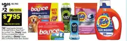Dollar General Tide , Pods , Downy or Bounce offer