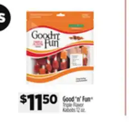 Dollar General Good 'n' Fun Triple Flavor Kabobs offer