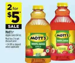 Dollar General Mott's Apple Juice offer