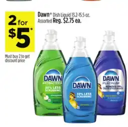 Dollar General Dawn Dish Liquid 13.2-15.5 oz offer