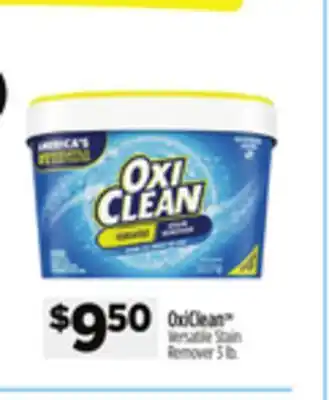 Dollar General OxiCleanTM Versatile Stain Remover offer
