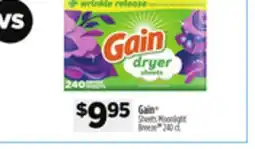 Dollar General Gain Sheets Moonlight Breeze offer