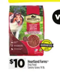 Dollar General Heartland Farms Dog Food Savory Gravy offer