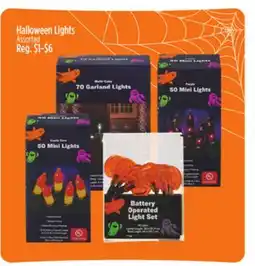 Dollar General Halloween Lights offer