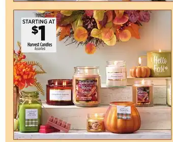 Dollar General Harvest Candles offer