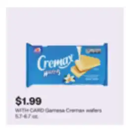CVS Gamesa Cremax wafers offer