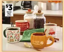 Dollar General Harvest Mugs offer